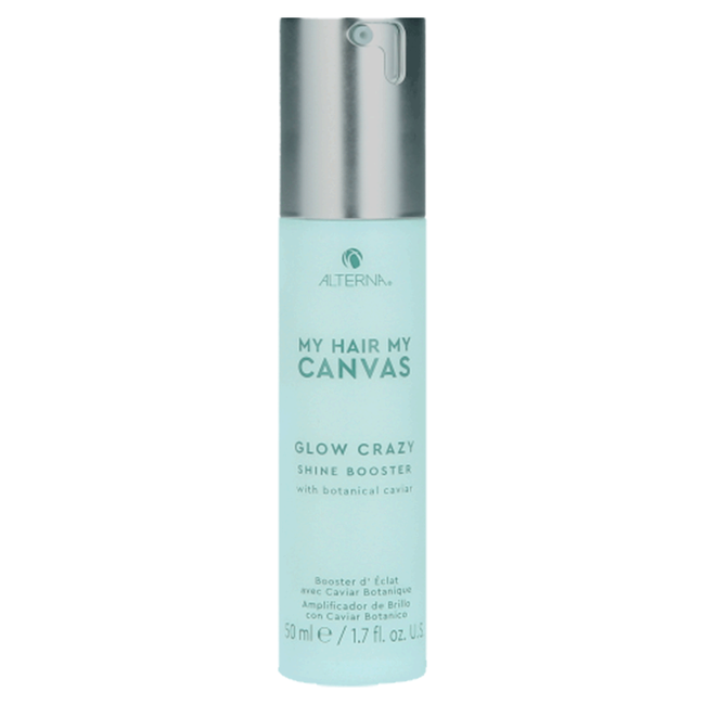 My Hair. My Canvas. Glow Crazy Shine Booster