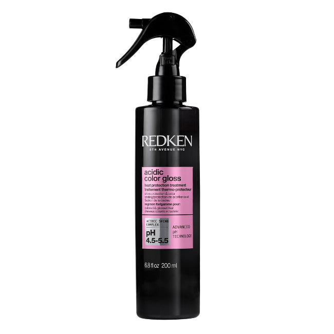 Acidic Color Gloss Heat Protection Leave-In Treatment Spray