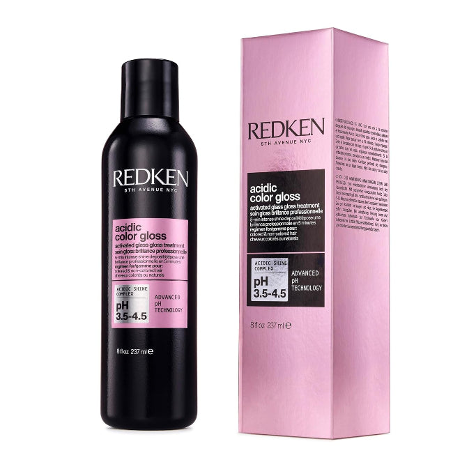 Acidic Color Gloss Glass Gloss Treatment