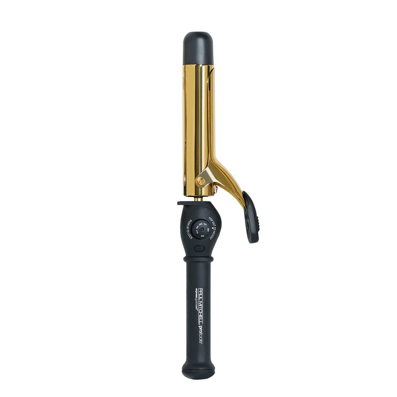 
                  
                    Express Gold Curl Titanium Spring Curling Iron
                  
                